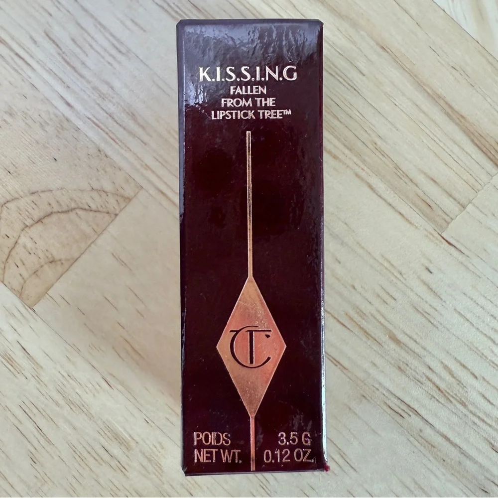 NWT NIB Charlotte Tilbury K.I.S.S.I.N.G Lipstick (Nude Kate) - Picture 2 of 14
